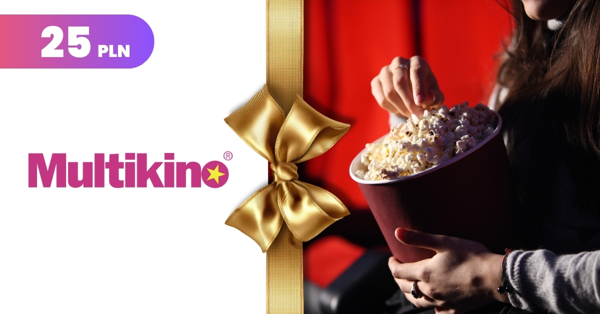 Multikino e-karta podarunkowa 25 PLN