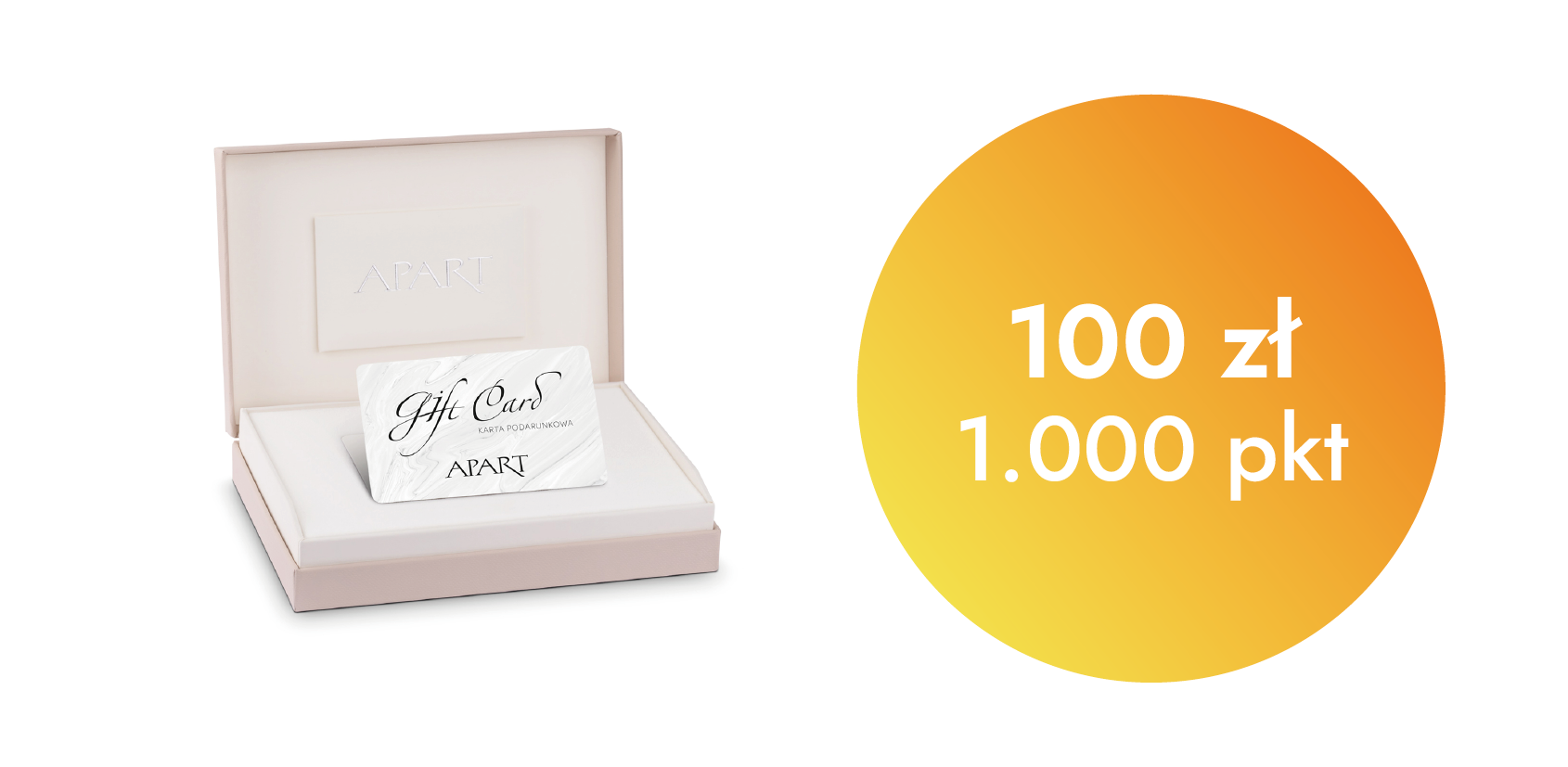 Apart e-karta podarunkowa 100 PLN