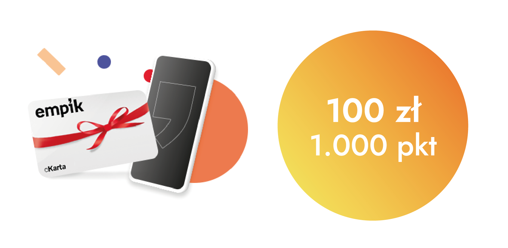 Empik e-karta podarunkowa 100 PLN